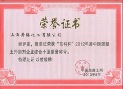 混凝土外加剂20强